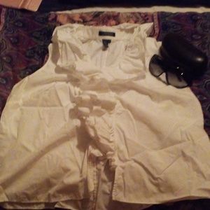 WOMENS LAUREN RL RUFFLED TOP SIZE 16W